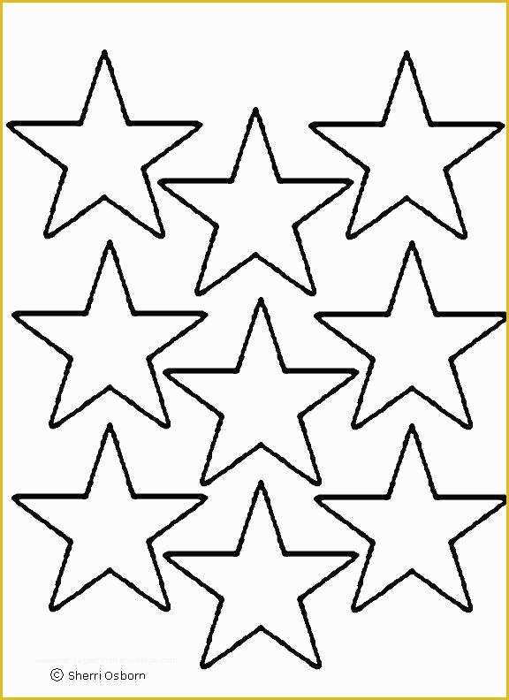 Free Star Printable Cutouts