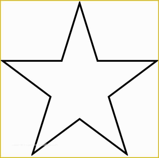 Free Printable Star Template Of Stars to Print and Cut Out Star Shape Cutouts