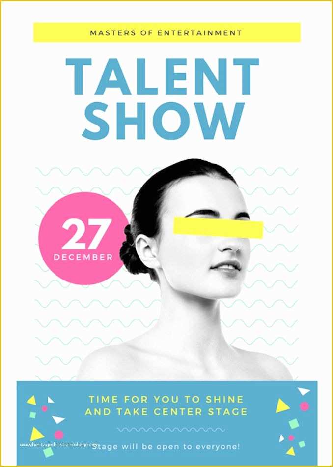 Free Printable Talent Show Flyer Template Of Best 25 Line Flyer Maker Ideas On Pinterest