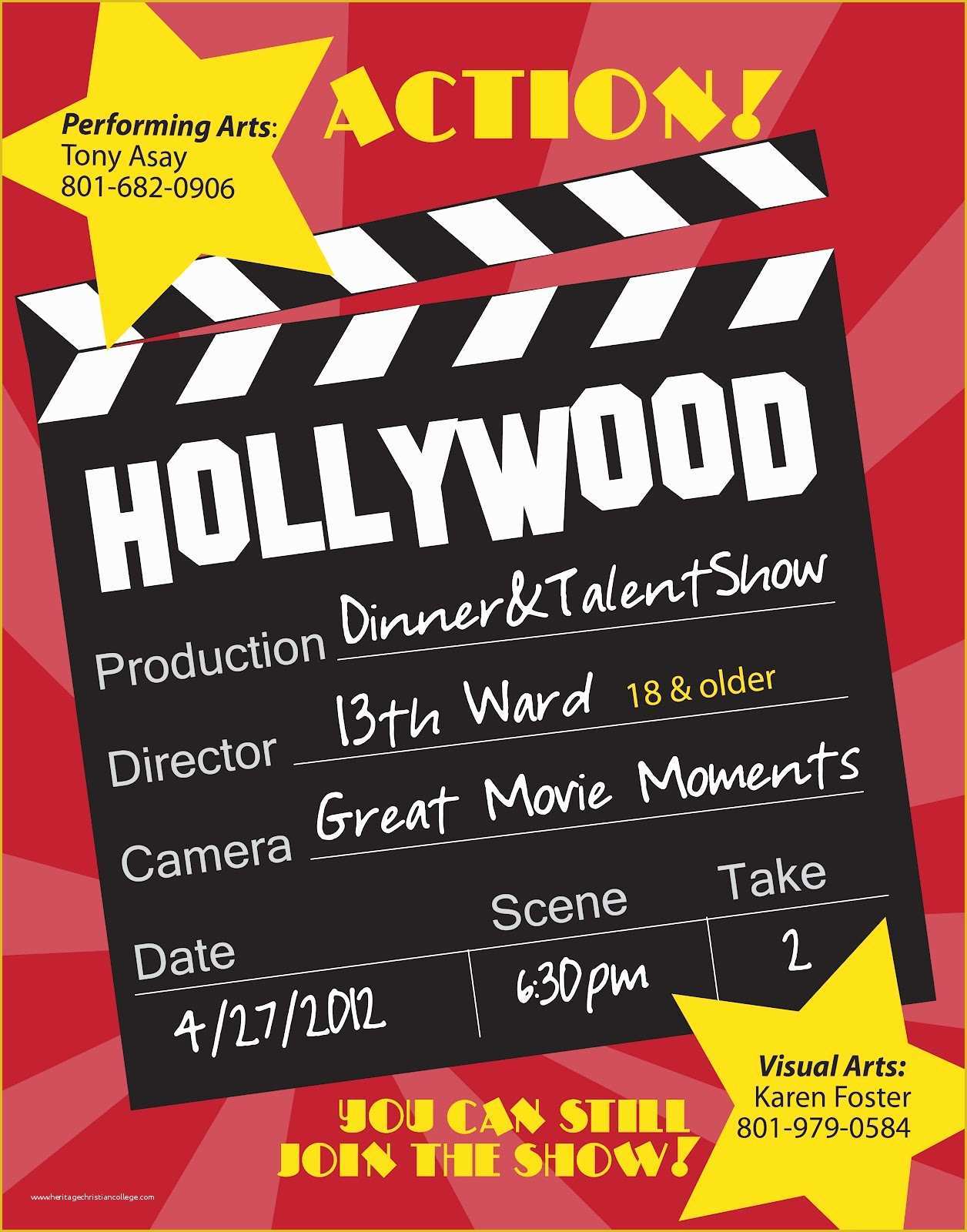 Talent Show Flyer Template