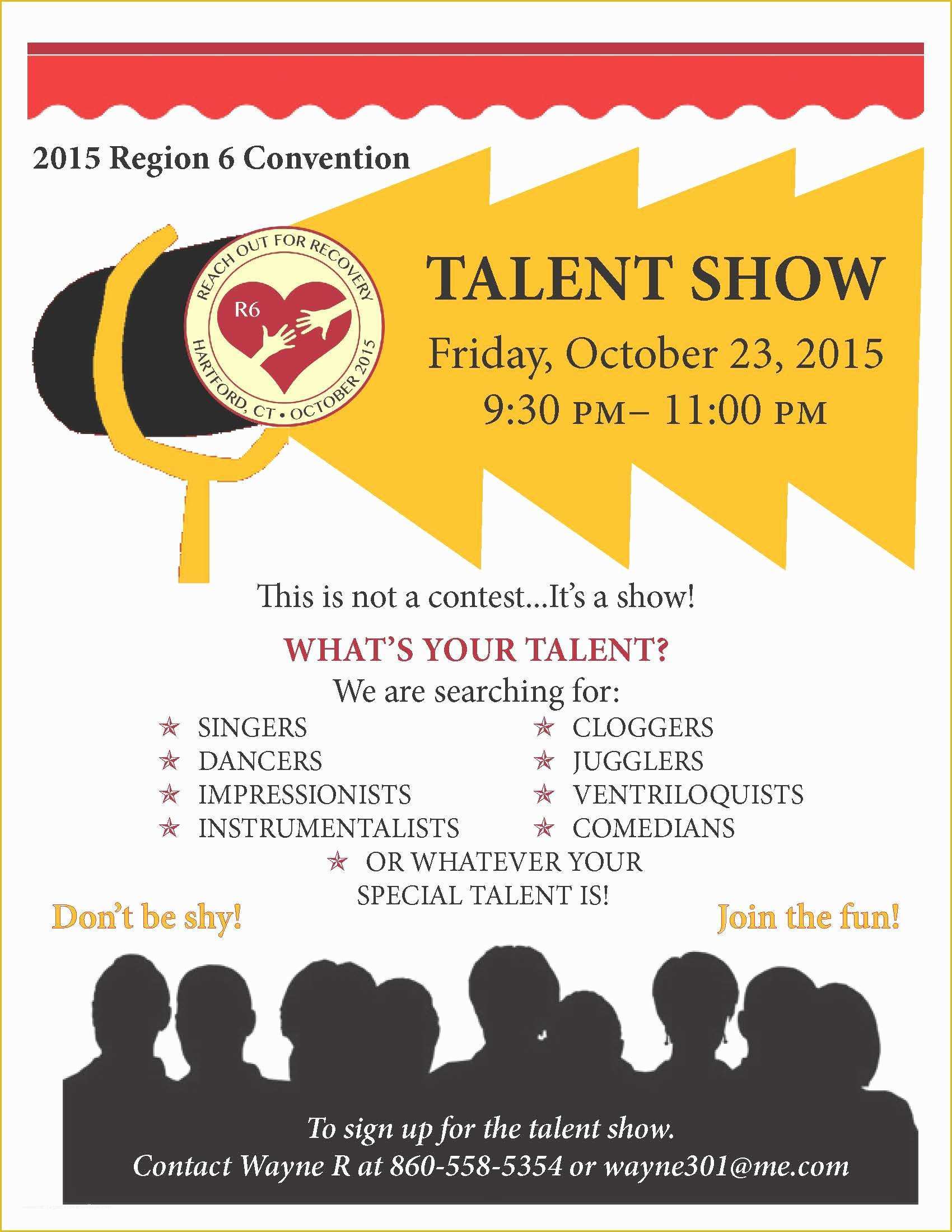 Talent Show Flyer Template Professional Business Template
