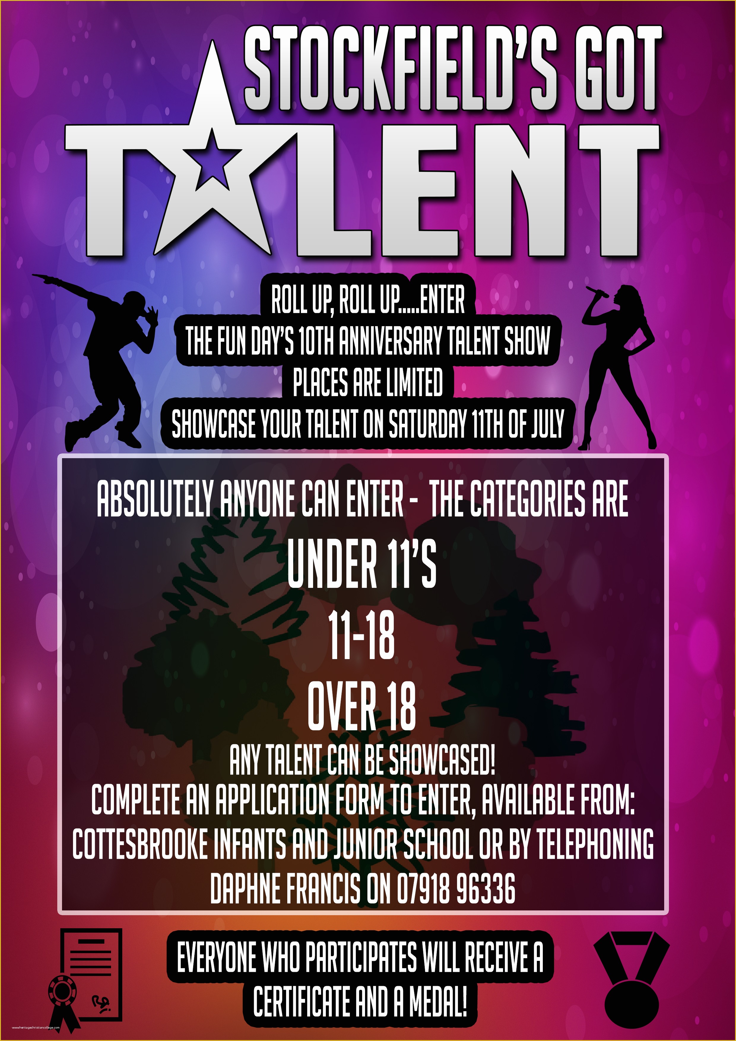 Free Printable Talent Show Flyer Template Of Stockfield’s Got Talent