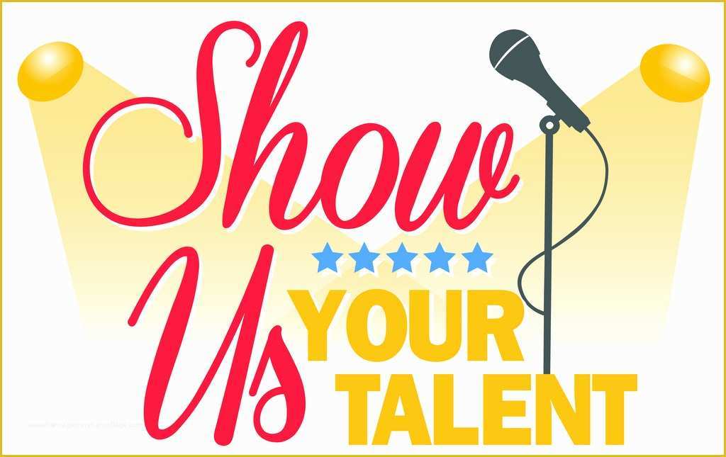Free Printable Talent Show Flyer Template Of Talent Show On Fridayput In Bay News Information S