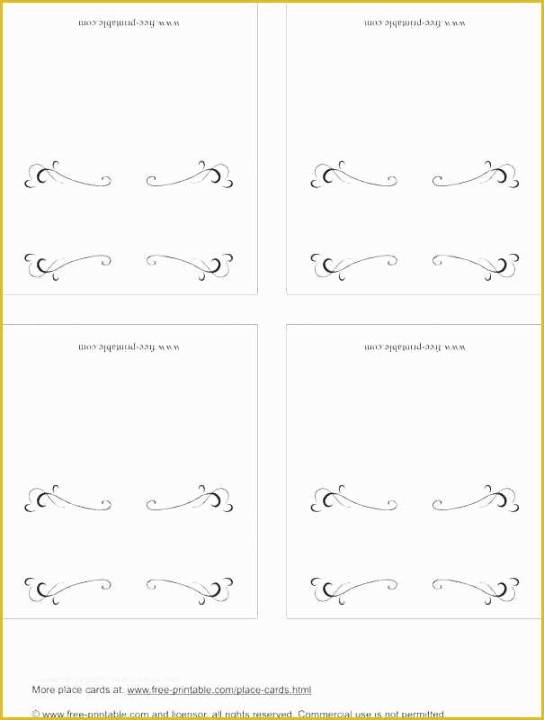Free Printable Tent Cards Templates Of Blank Tent Card Template Free Printable Cards Templates