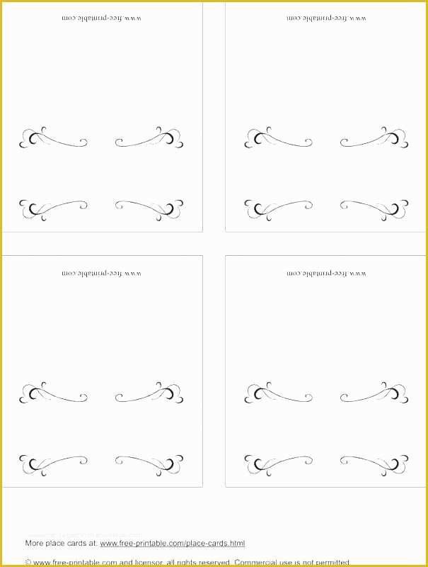 Free Printable Tent Cards Templates Of Blank Tent Card Template Free Printable Cards Templates