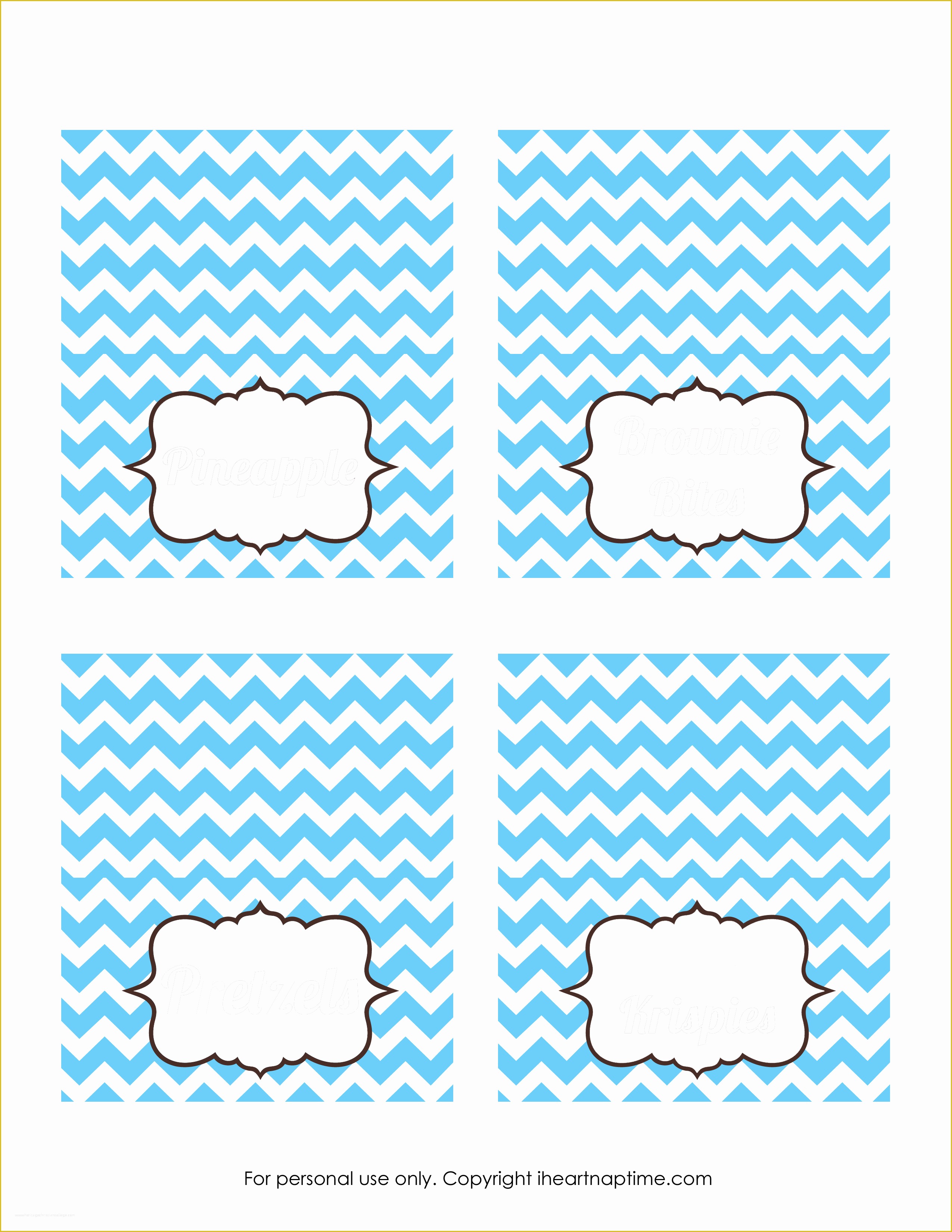 Free Printable Tent Cards Templates Of Fondue Party with Free Printables I Heart Nap Time