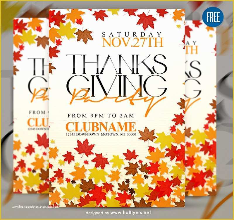 Free Printable Thanksgiving Flyer Templates Of Free Thanksgiving Flyer Templates – Happy Easter