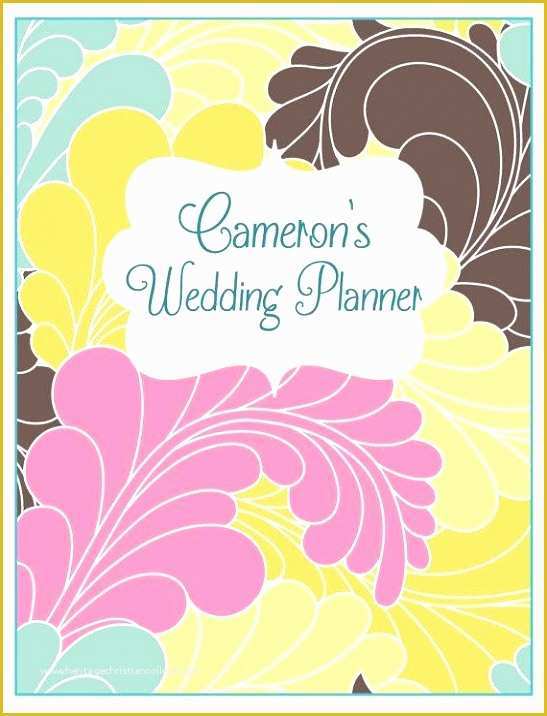 49 Free Printable Wedding Binder Templates Heritagechristiancollege