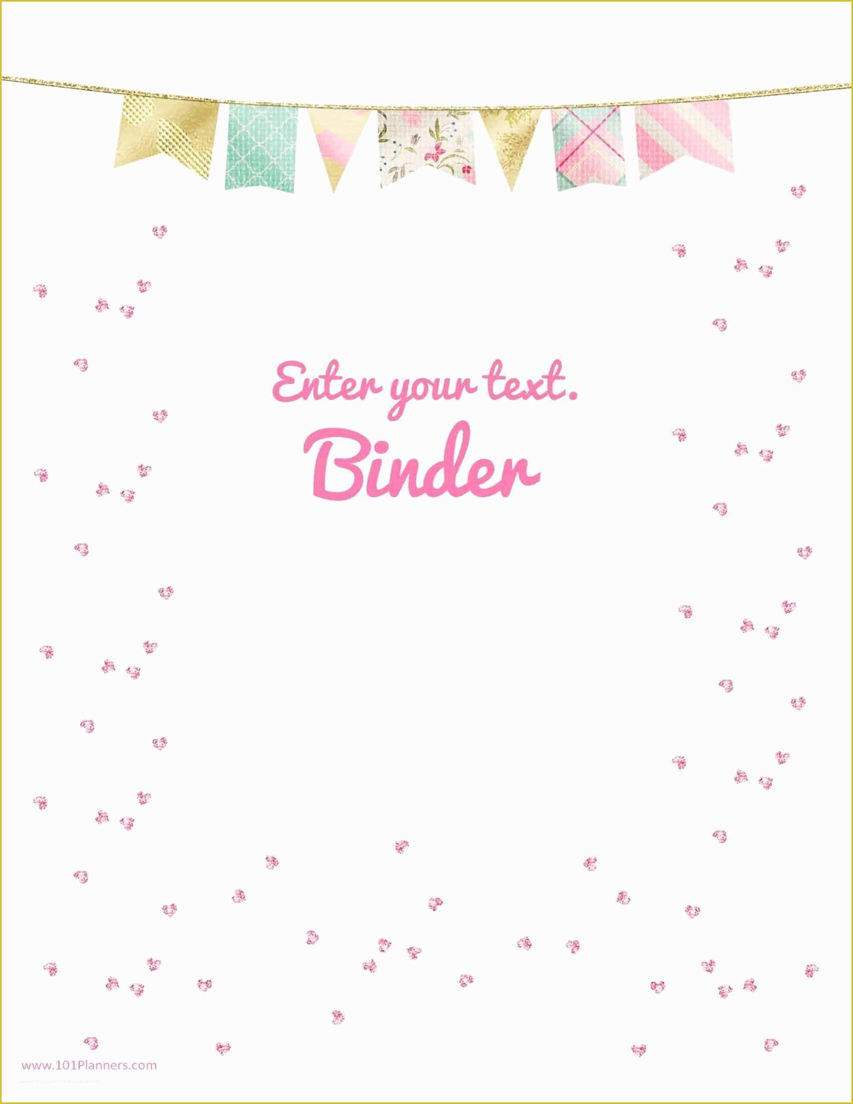 Free Printable Wedding Binder Templates Of Free Binder Cover Templates