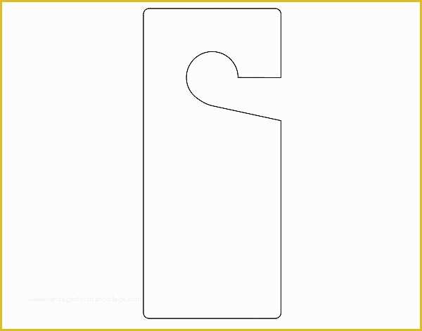 Free Printable Wedding Door Hanger Template Of Door Knocker Template Door Hanger Template Door Hanger