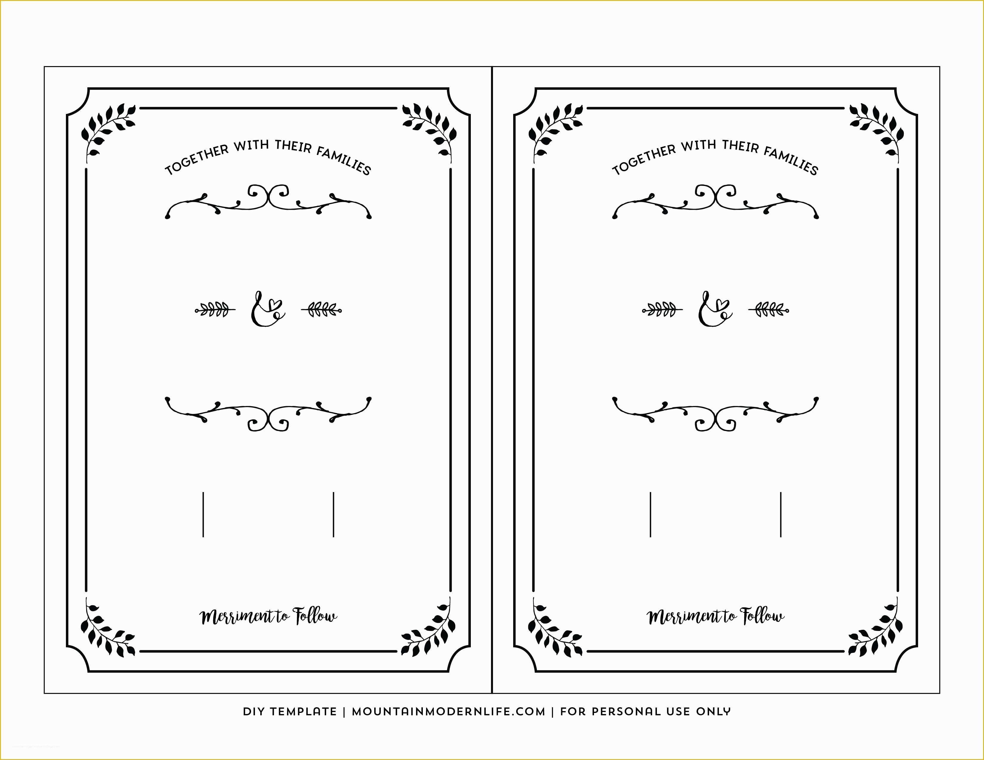 Free Printable Wedding Invitation Templates for Microsoft Word Of Printable Wedding Invite Templates
