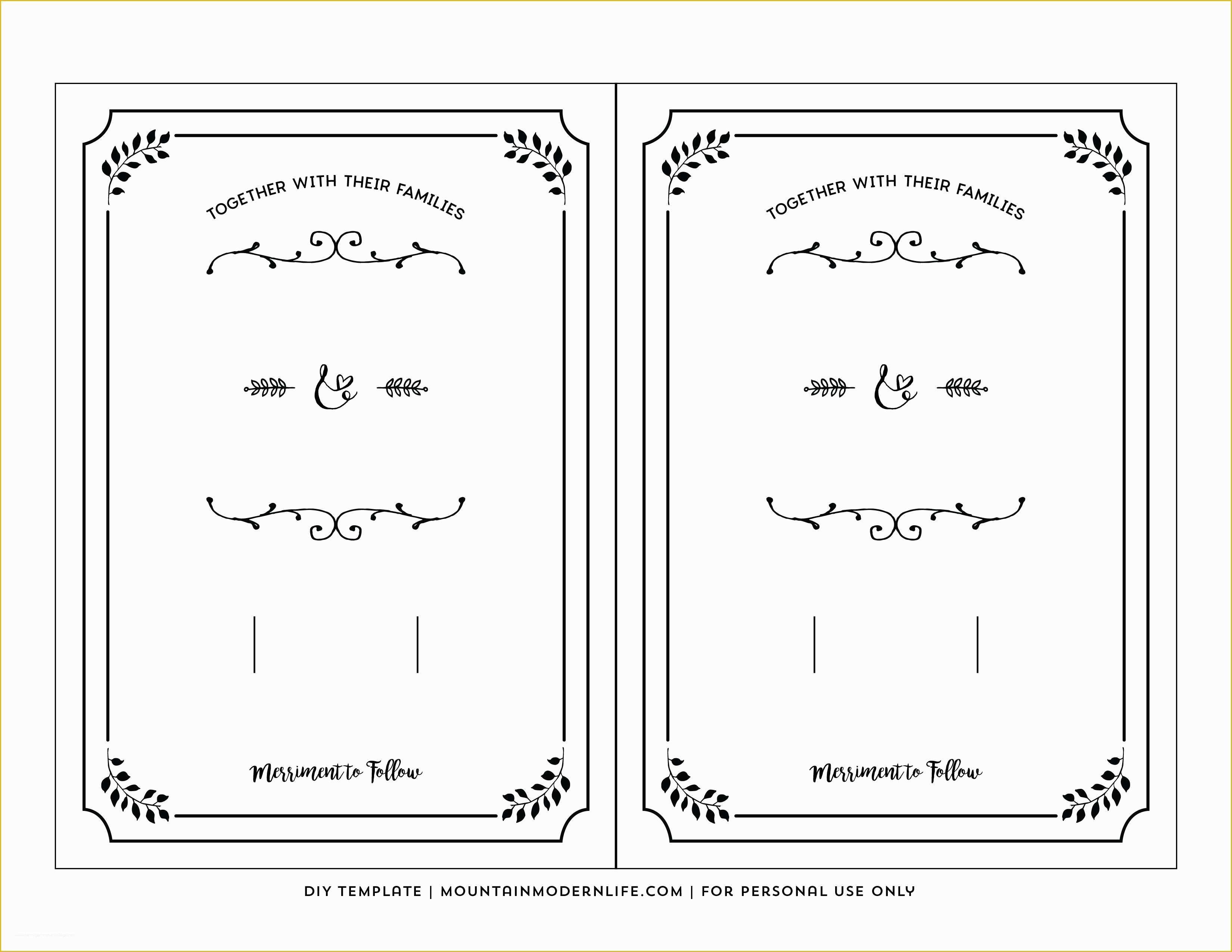 Free Printable Wedding Invitation Templates for Microsoft Word Of Printable Wedding Invite Templates