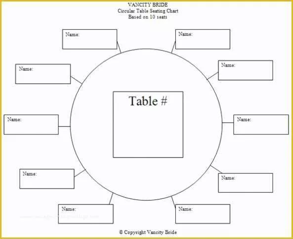 Free Printable Wedding Seating Chart Template Of 4 Best Of Printable Blank Wedding Seating Charts