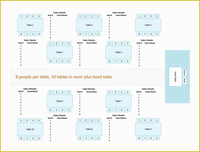 Free Printable Wedding Seating Chart Template Of Excel Templates Excel Template Excel Business Templates
