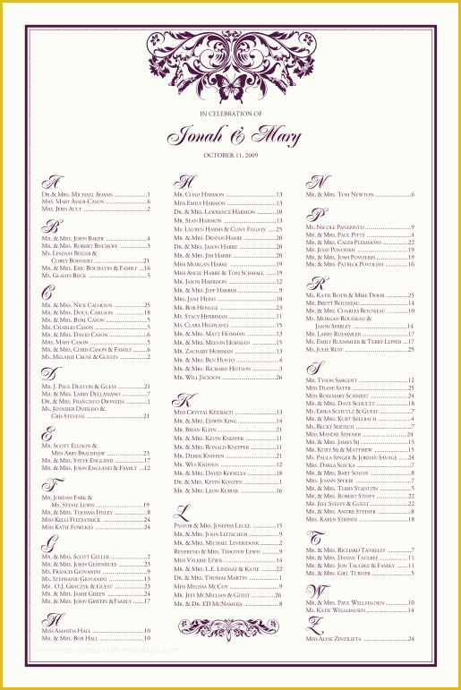 Free Printable Wedding Seating Chart Template Of Wedding Seating Chart Template