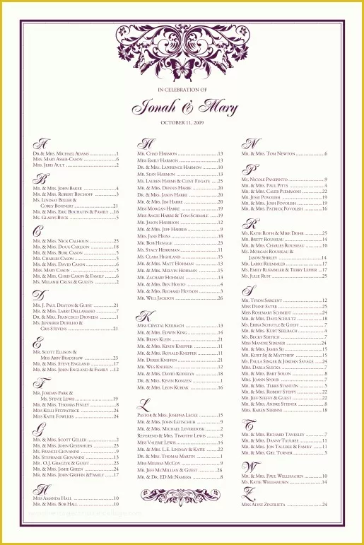 Free Printable Wedding Seating Chart Template Of Wedding Seating Chart Template