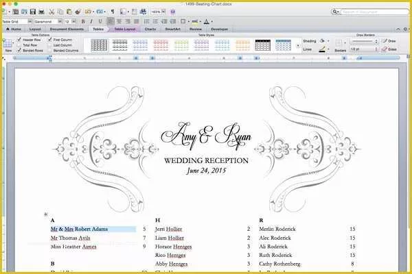 Free Printable Wedding Seating Chart Template Of Wedding Table Seating Plan Template