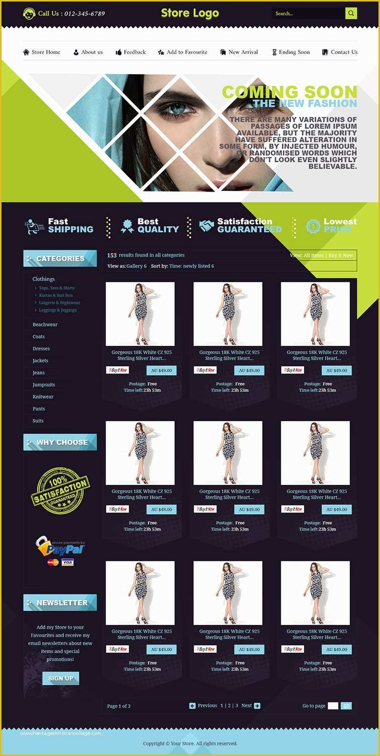 Free Professional Ebay Templates Of Professional Ebay Shop Design and Listing Auction HTML