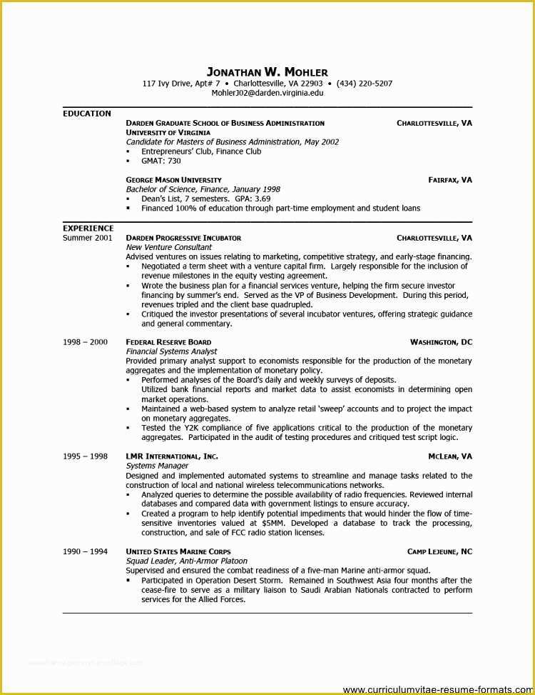 Free Professional Resume Templates Of Free Professional Resume Template Downloads Free Samples