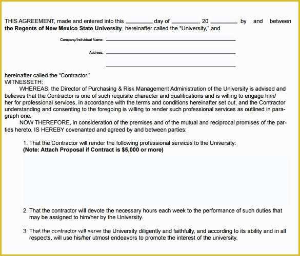 Free Professional Services Agreement Template Of 12 Professional Services Agreement Templates to Download