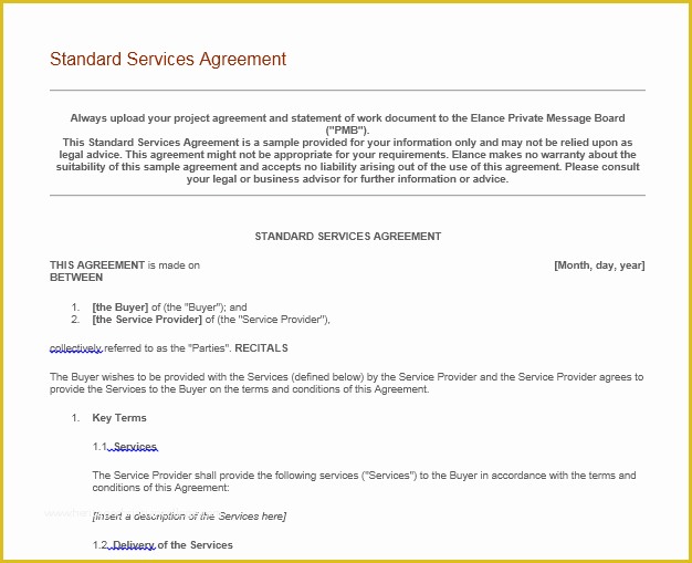 Free Professional Services Agreement Template Of Professional Services Agreement Templates 24 Free