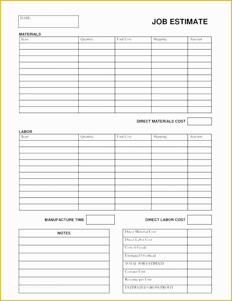 Free Project Costing Template Excel Of Project Costing Template Excel Project Costing Template