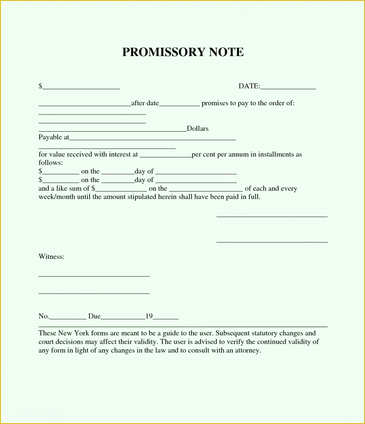 Free Promissory Note Template Word Of Free Promissory Note Template Word Pdf