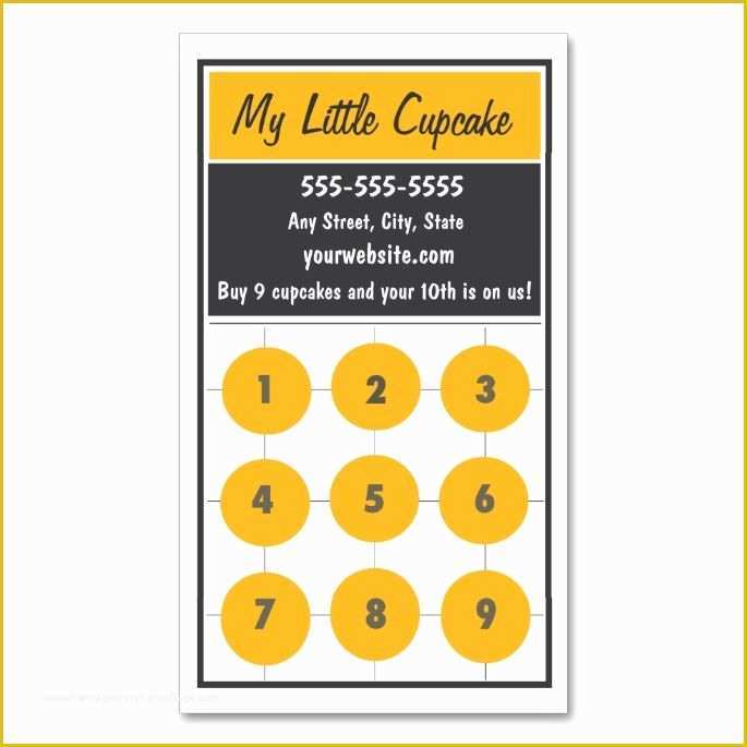 Free Punch Card Template or Design Of 1000 Images About Customer Loyalty Card Templates On