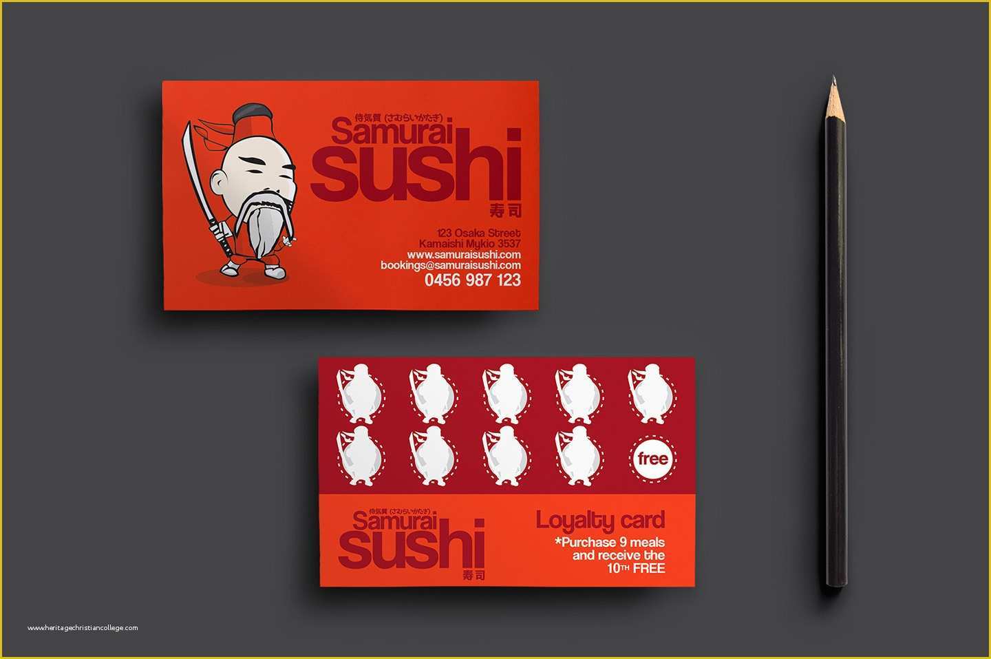 Free Punch Card Template or Design Of Sushi Restaurant Loyalty Card Template Brandpacks