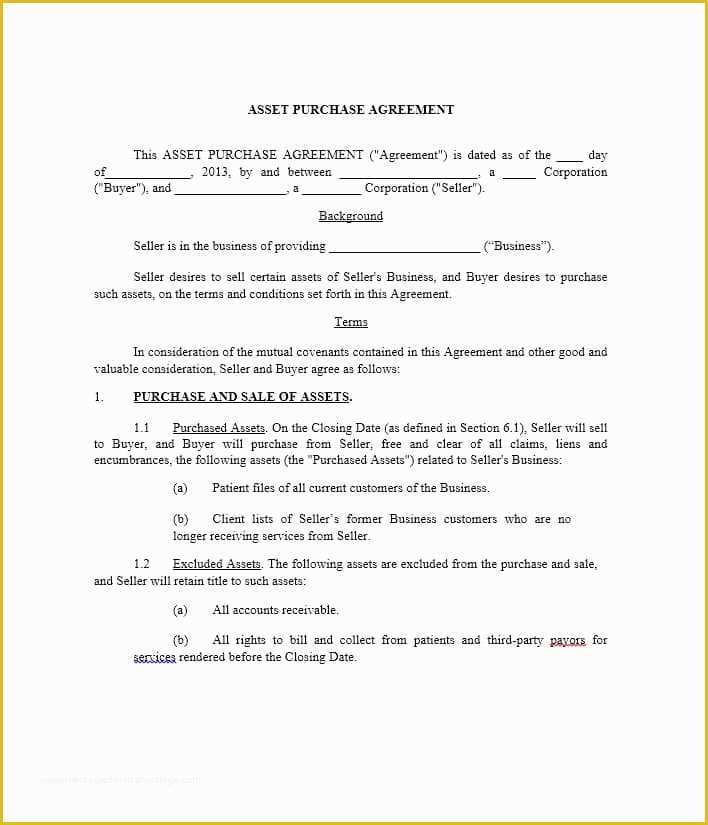 Free Purchase Agreement Template Of 37 Simple Purchase Agreement Templates [real Estate Business]