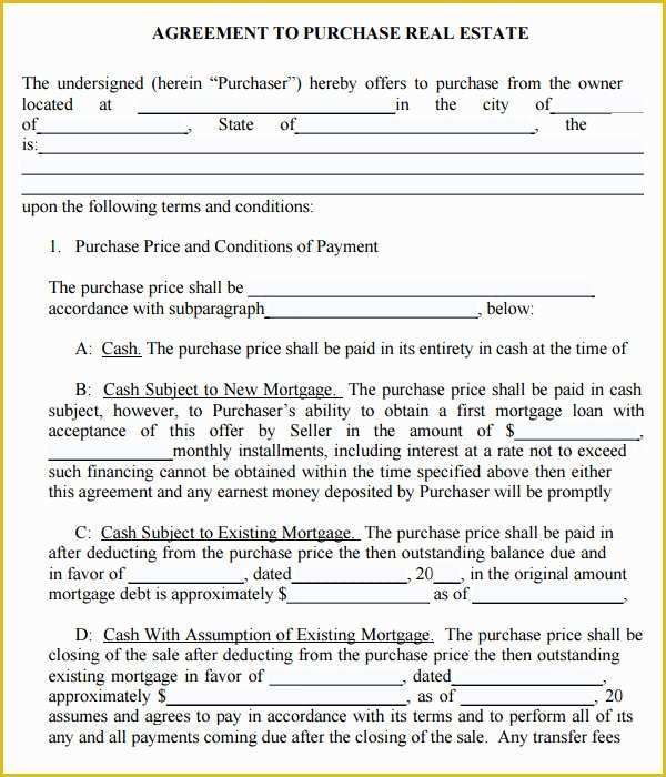 Free Purchase Agreement Template Of Purchase Agreement 9 Download Documents In Pdf Word