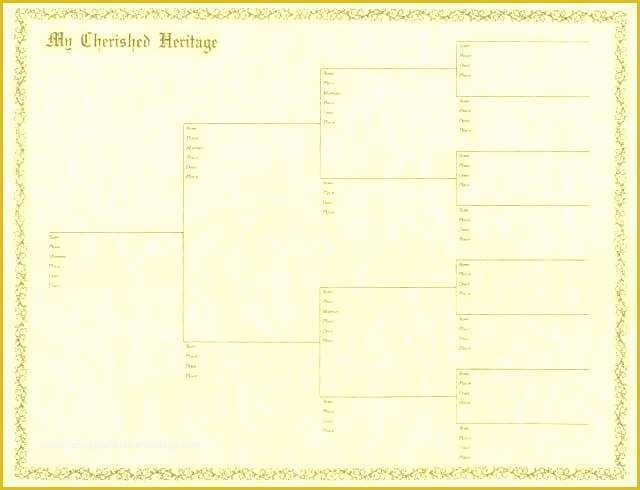 Free Rabbit Pedigree Template Of Simple Blank Family Tree Free Rabbit Pedigree forms