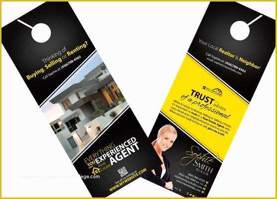 Free Real Estate Door Hanger Template Of Best 25 Door Hanger Template Ideas On Pinterest