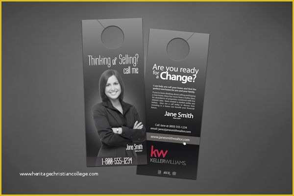 Free Real Estate Door Hanger Template Of Keller Williams Door Hangers