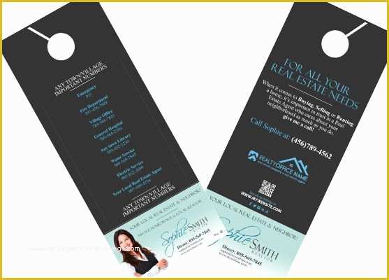 Free Real Estate Door Hanger Template Of Real Estate Door Hanger