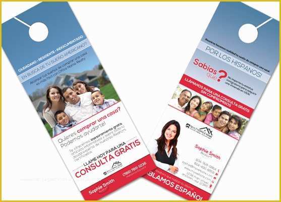 Free Real Estate Door Hanger Template Of Real Estate Door Hangers