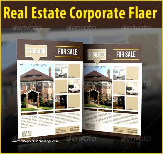 Free Real Estate Flyer Templates Word Of Free Real Estate Flyer Templates Word Yourweek