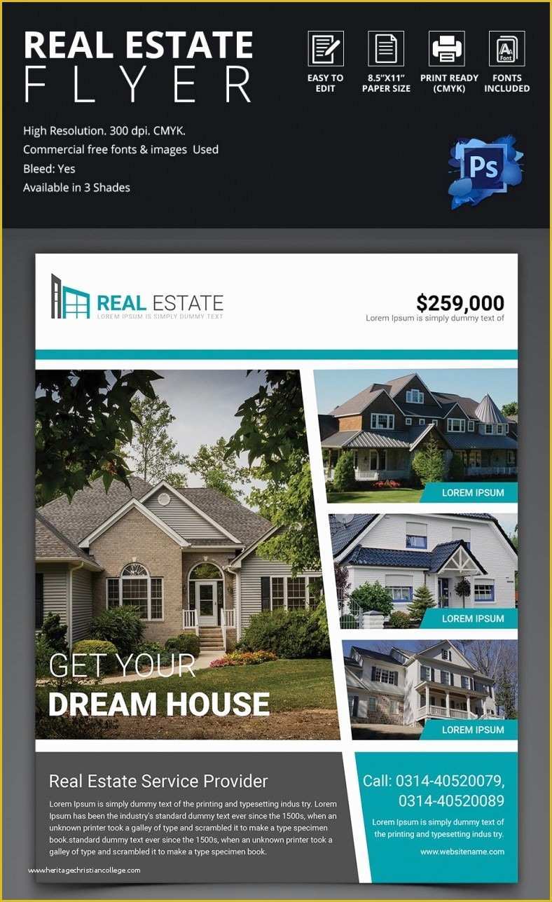 Free Real Estate Flyer Templates Word Of Real Estate Flyer Template 37 Free Psd Ai Vector Eps