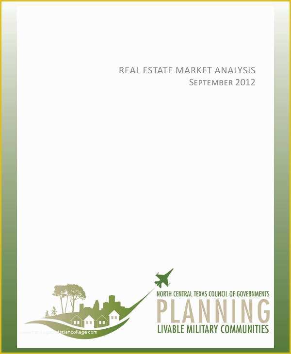 Free Real Estate Market Analysis Template Of 10 Real Estate Market Analysis Templates Pdf