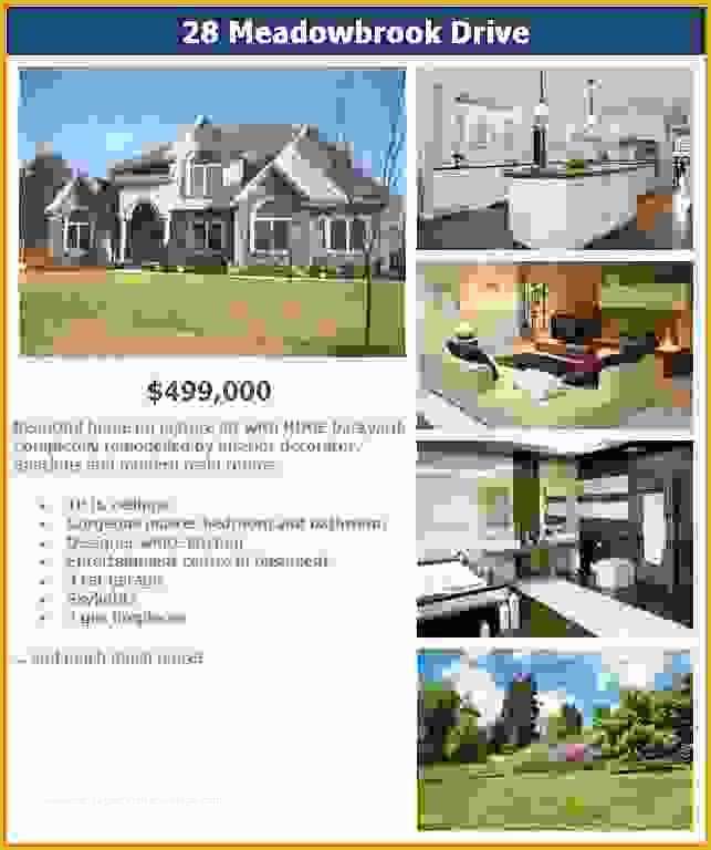 Free Real Estate Templates Of Real Estate Flyer Templates Freereference Letters Words