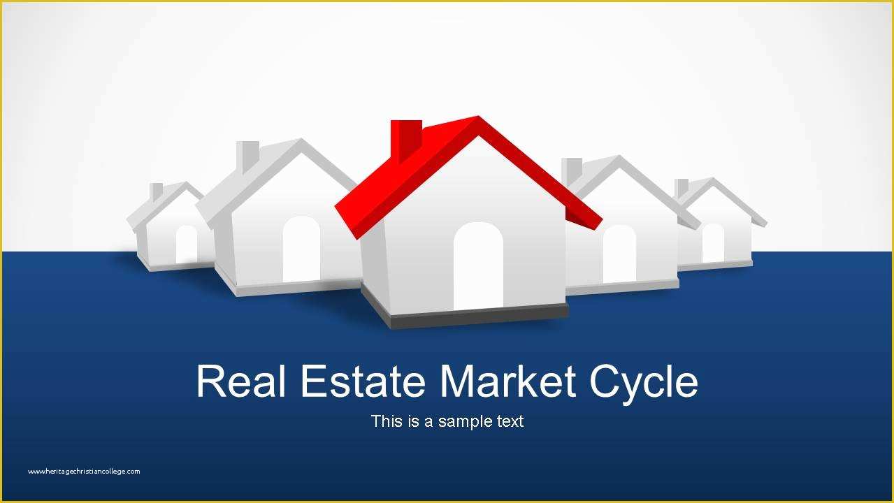 Free Real Estate Templates Of Real Estate Market Cycle Powerpoint Templates Slidemodel