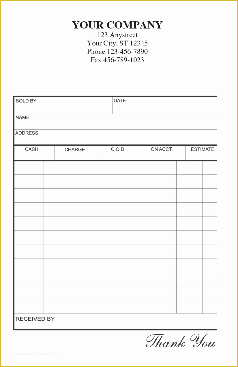 Free Receipt Template Of Blank Receipt form Example Mughals