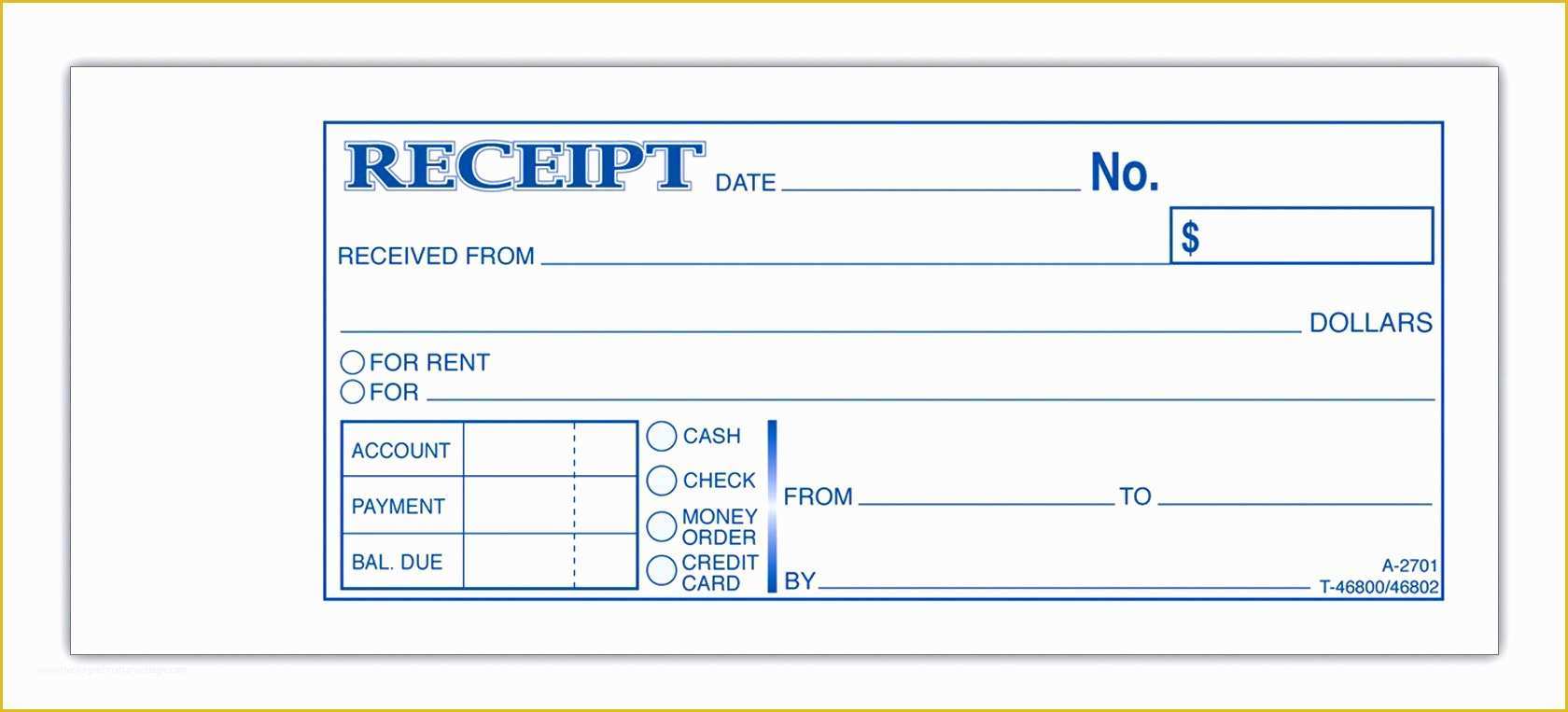 Free Receipt Template Of Blank Receipt Template Example Mughals Zasvobodu