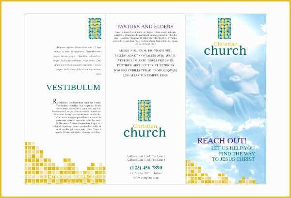 Free Religious Brochure Templates Of Christian Brochure Templates Free Christian Brochures