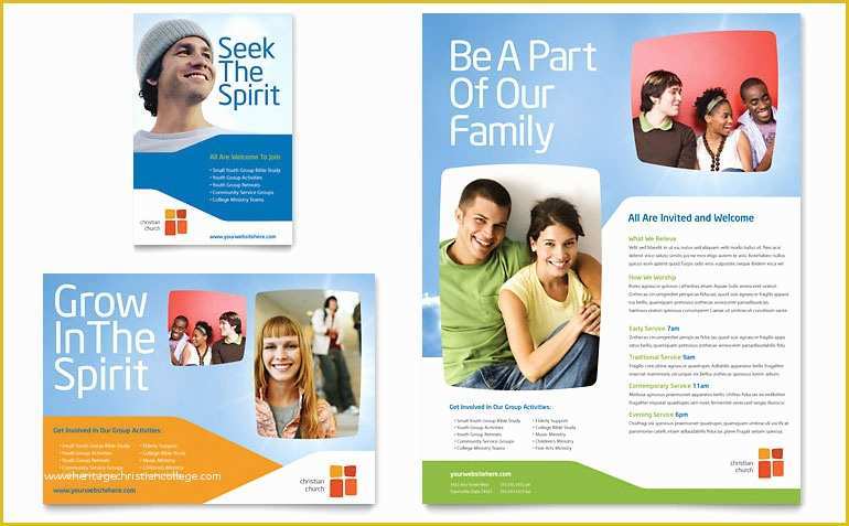 Free Religious Brochure Templates Of Church Youth Ministry Flyer & Ad Template Word & Publisher