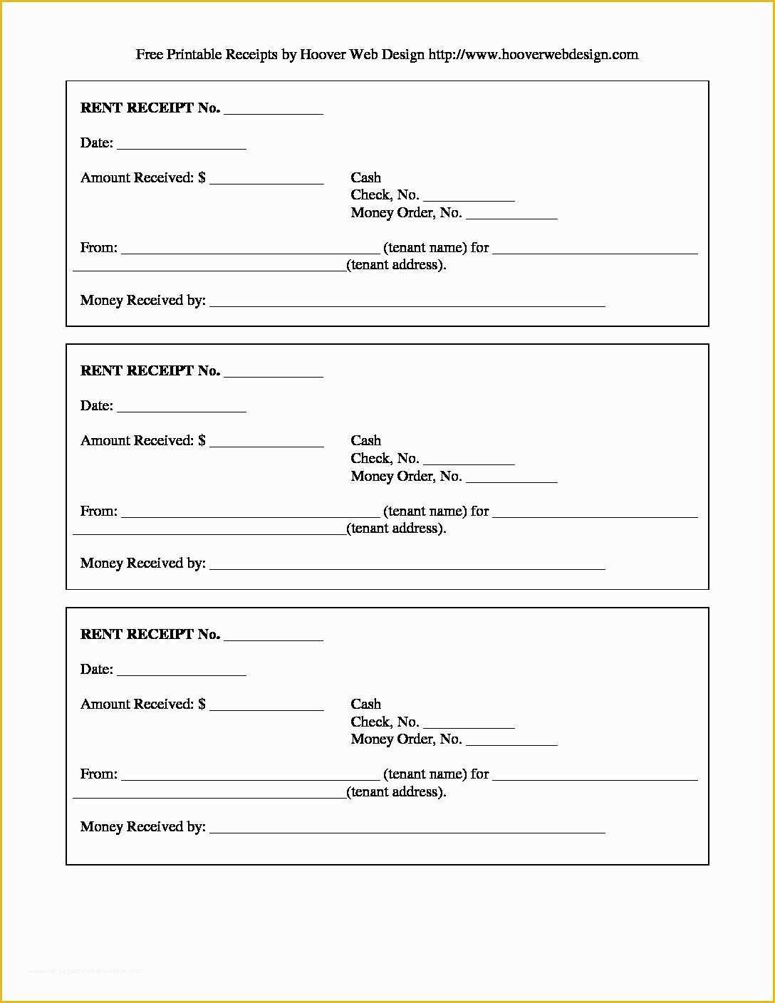 Free Rent Receipt Template Of Rent Receipt Template Template Trakore Document Templates