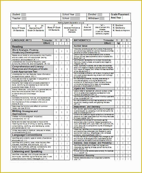 Free Report Card Template Of 20 Report Card Templates Doc Pdf Psd