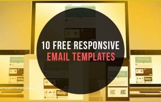 Free Responsive Email Templates Of 10 Free Responsive Email Newsletter Templates