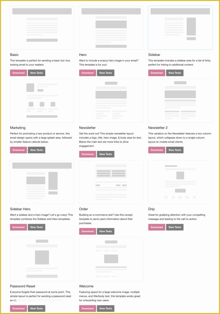 Free Responsive Email Templates Of 200 Free Responsive Email Templates