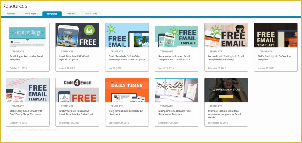 Free Responsive Email Templates Of 200 Free Responsive Email Templates